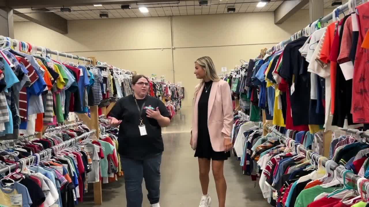 See how the one week boutique consignment sale is helping families