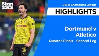 Dortmund v Atletico Madrid Highlights | 2023-24 | UEFA Champions League
