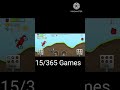 365 Days 365 games challenge| Day 15| Hill Climb Racing| Unity_Gamerz|| #Shorts #Gamereview