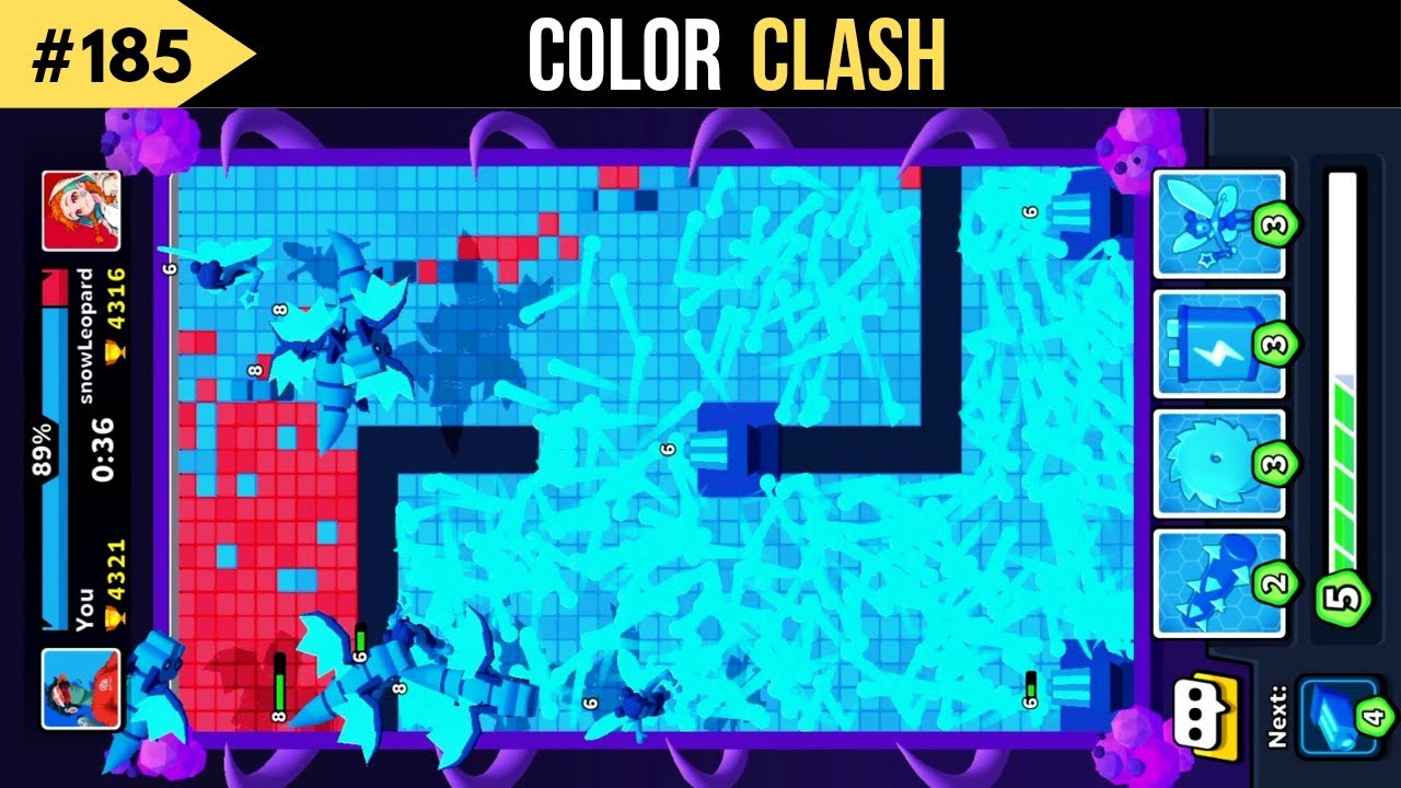 Color clash gameplay - color clash game - color clash mod apk #185 ...