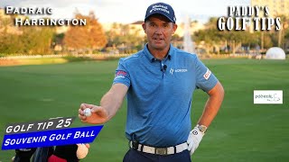 THIS IS HOW YOU GET A PRO PLAYER TO GIFT YOU A GOLF BALL | Paddy's Golf Top #25 | Padraig Harrington