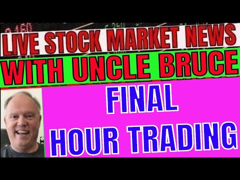 IS THE CORRECTION OVER? LIVE COVERAGE OF TRADING IN PLAIN ENGLISH WITH UNCLE BRUCE