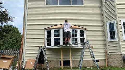 Bay Window Installation - Time Lapse