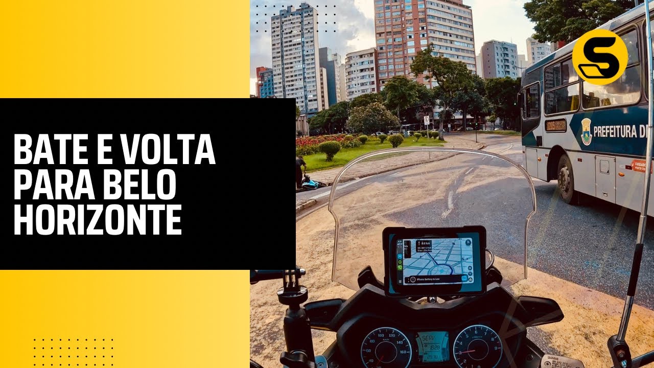 Fui de SP para BH de scooter e voltei no mesmo dia