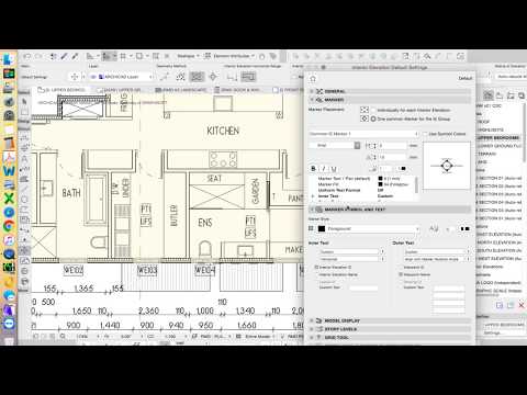 archicad-21-house-project---part-32---interior-elevation-tool