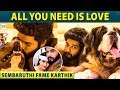 Sembaruthi adhis viral post with his dog  karthik raj  zee tamil  littletalks