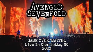 Avenged Sevenfold - Game Over/Mattel - LIVE (9/19/23) Charlotte, NC | #avengedsevenfold #a7x #live
