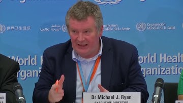 WHO seems flustered by speculative question, calls for rationality while acknowledging severity