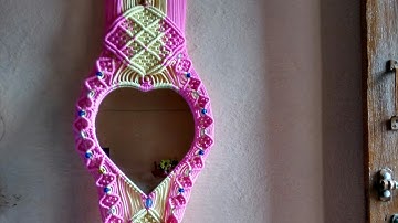 Macrame Mirror Part - 2