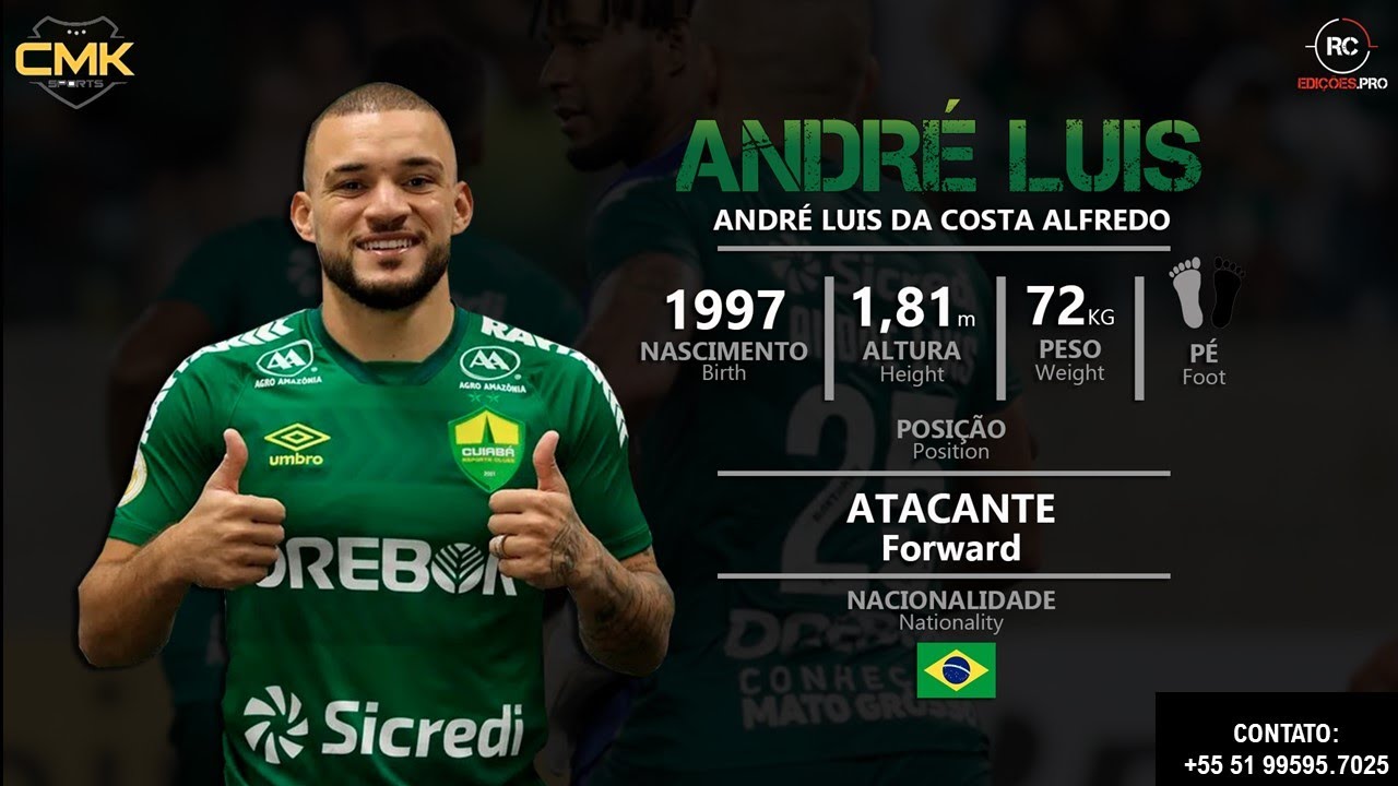 Andr Luis   Atacante  Forward SEASON 2022