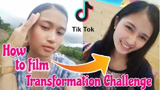 Face Lapse or Transformation Challenge Tiktok Tutorial | Tagalog