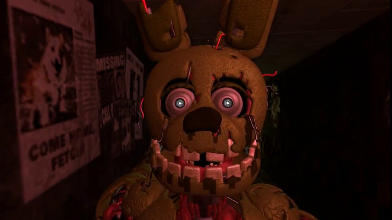 [SMF FNAF] ignited springtrap remake - YouTube