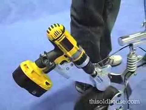 dewalt drill bike