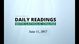 Daily Reading for Sunday, June 11th, 2017 HD video Image of Daily Reading for Sunday, June 11th, 2017 HD video