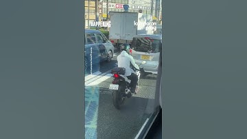 Agak Beda, Pemandangan Pemotor di Jepang saat Terjebak Macet