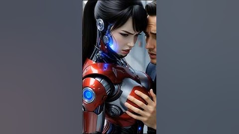 Guy Tries Out the Newest Girlfriend Robot at the Expo.