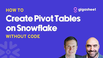 Create 100M+ Row Pivot Tables on Snowflake (Without SQL)