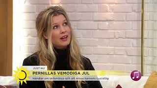 Pernilla:'Vi alla jagar en slags julfrid som ska vara länge' - Nyhetsmorgon (TV4)