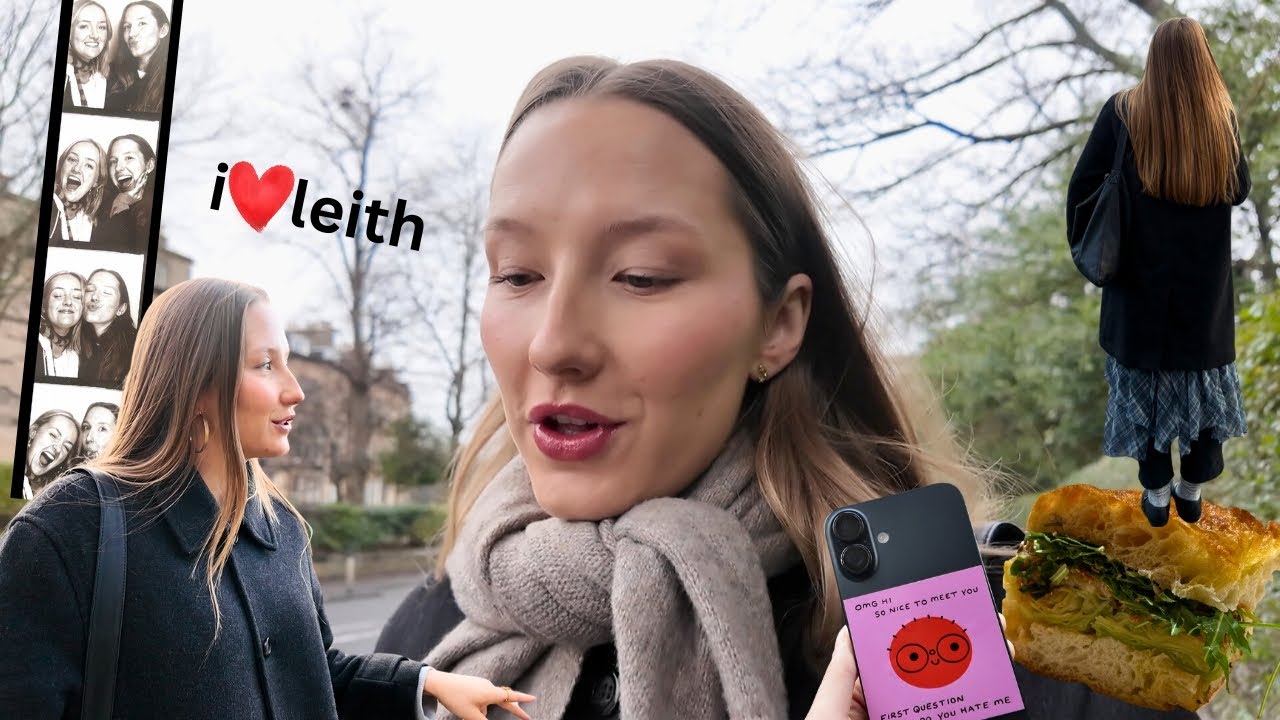 life in edinburgh in winter (sandwiches in leith & cozy evenings)