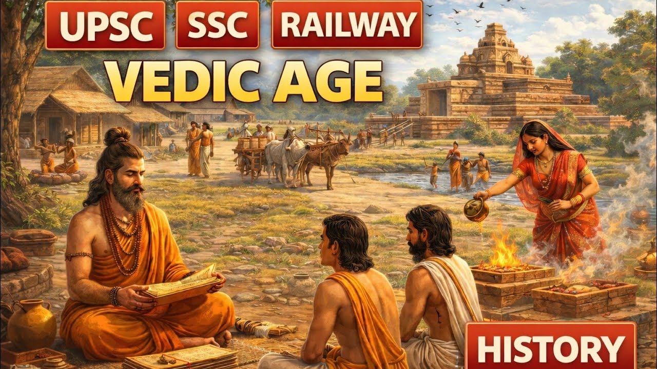 Vedic Age in Hindi | Ancient India HISTORY | UPSC | SSC Ai video