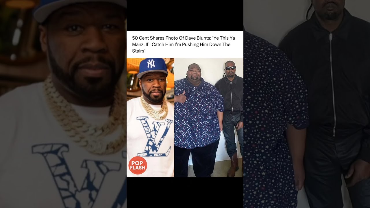50 Cent Says Kanye S Homie BETTER Watch Out I Catch Him It OVER Daveblunts 50cent Ye