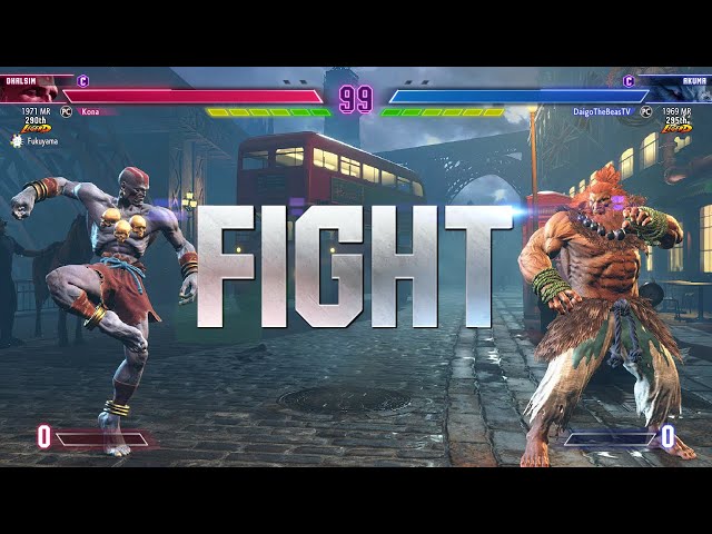 Street Fighter 6 🔥 Kona (Dhalsim) Vs DaigoTheBeast (Rank #3 Akuma) 🔥 Ranked Match's! class=