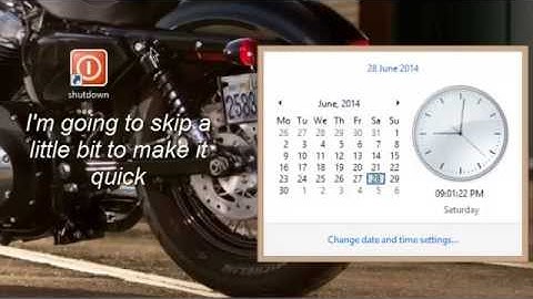 How To Create A Shutdown Timer [FOR WINDOWS 8]