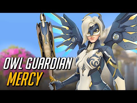 NEW Owl Guardian Mercy is SO PRETTY! 💙🦉 Grandmaster Mercy 