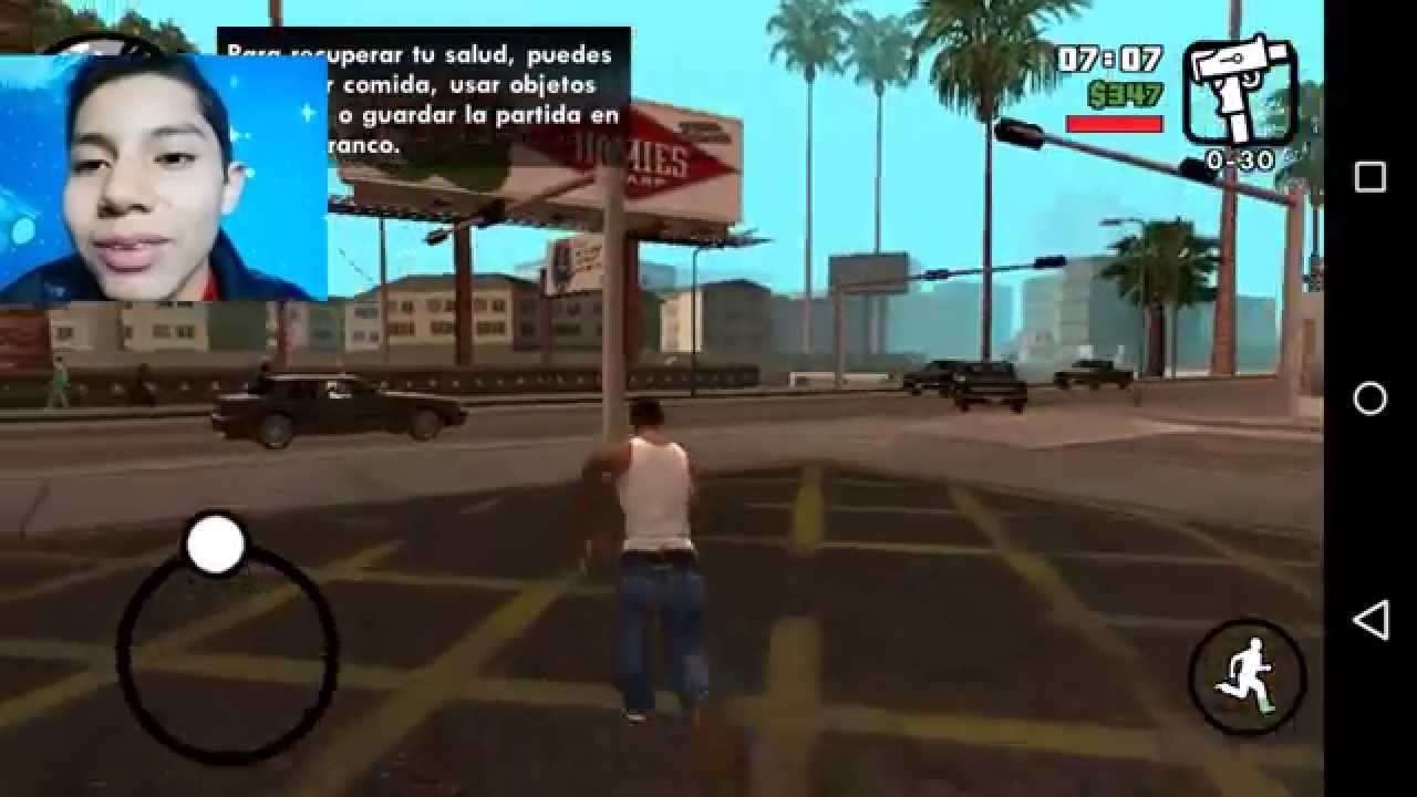 Grand theft auto San andreas (Android gameplay) - YouTube