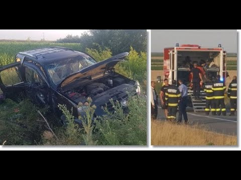 Accident cu 8 migranti in Timis. Calauzele au fugit si au abandonat ranitii