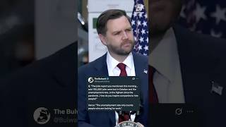 JD Vance addresses the latest jobs report that said 100,000 jobs were lost in October