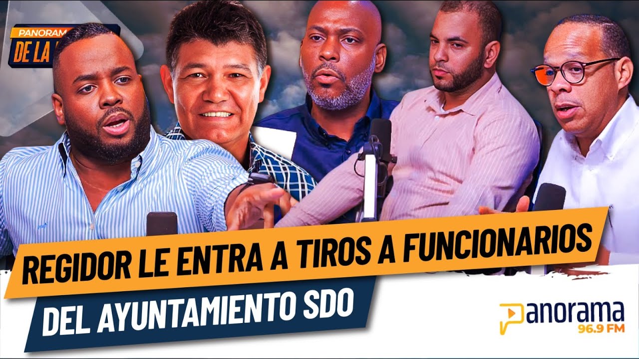 Denuncian regidor de Santo Domingo Oeste; le entró a tiros