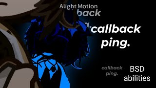 Callback Ping Bsd Abilities