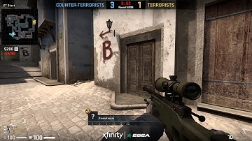 CS:GO - Holy sh8t, you;re a f8cking God... 1v5 ninja defuse...