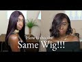 Synthetic Wig Revamp: Cut and Curled