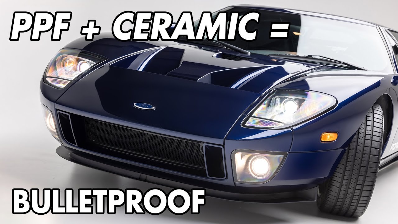 $550K Ford GT Reborn — Dry Ice Detailing, PPF Protection & Ceramic Coating!
