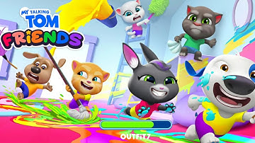 My Talking Tom Friends Gameplay Walkthrough | New Update House Decor "We