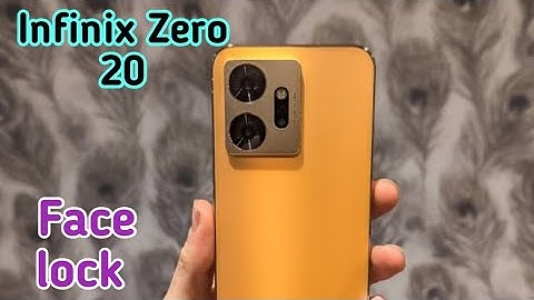 How To Set Finger Lock In Infinix Zero 20,Fingerprint Lock Setting In Infinix Zero 20,