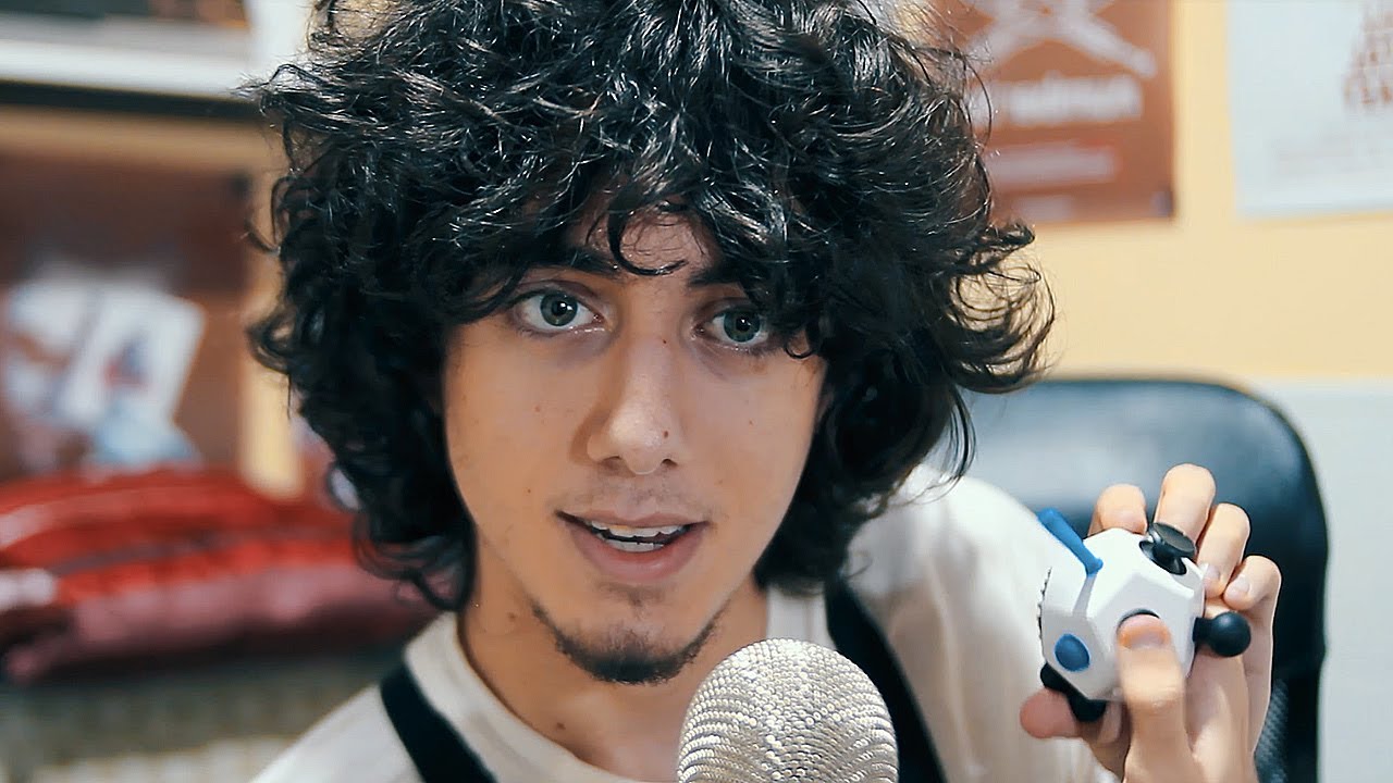 ASMR WITH ULTIMATE FIDGET CUBE