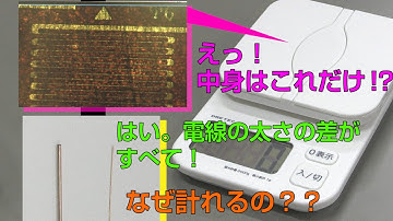 単純すぎて感服！ キッチン計りのメカニズムが頭良すぎ！(Admirably simple portable scale mechanism! / Amazing experiment #35)