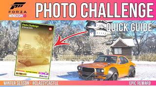 Forza Horizon 6 Photo Challenge - #ClassyCastle - Hirosaki Castle Photo Location (Winter Season)