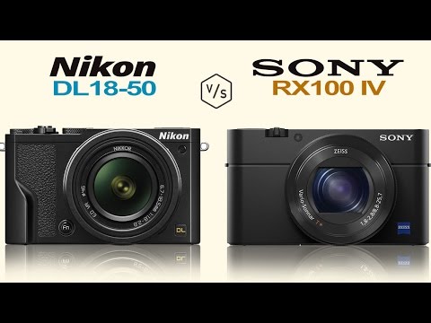 Nikon DL18-50 vs Sony RX100 IV