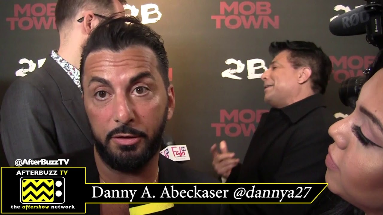 Danny A  Abeckaser at the "Mob Town" Red Carpet Premiere