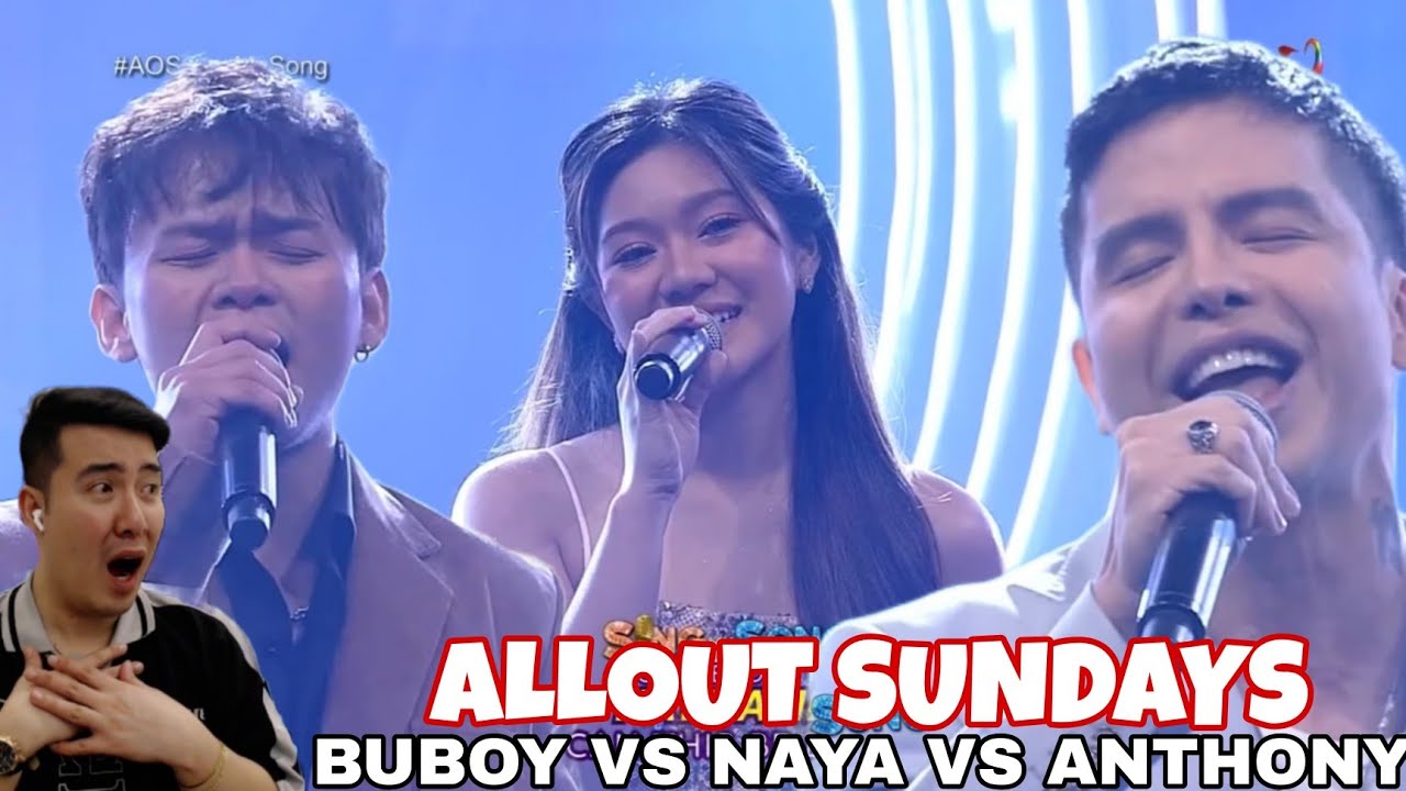 ALL OUT SUNDAYS : Sing My Sing Naya vs Anthony vs Buboy | January 11 2026 | AOS REACTION