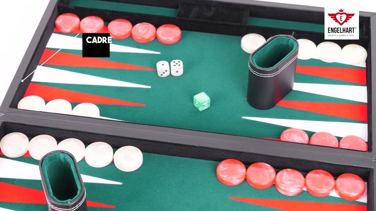 Backgammon Engelhart version de luxe