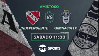 Independiente vs Gimnasia LP por TNT Sports