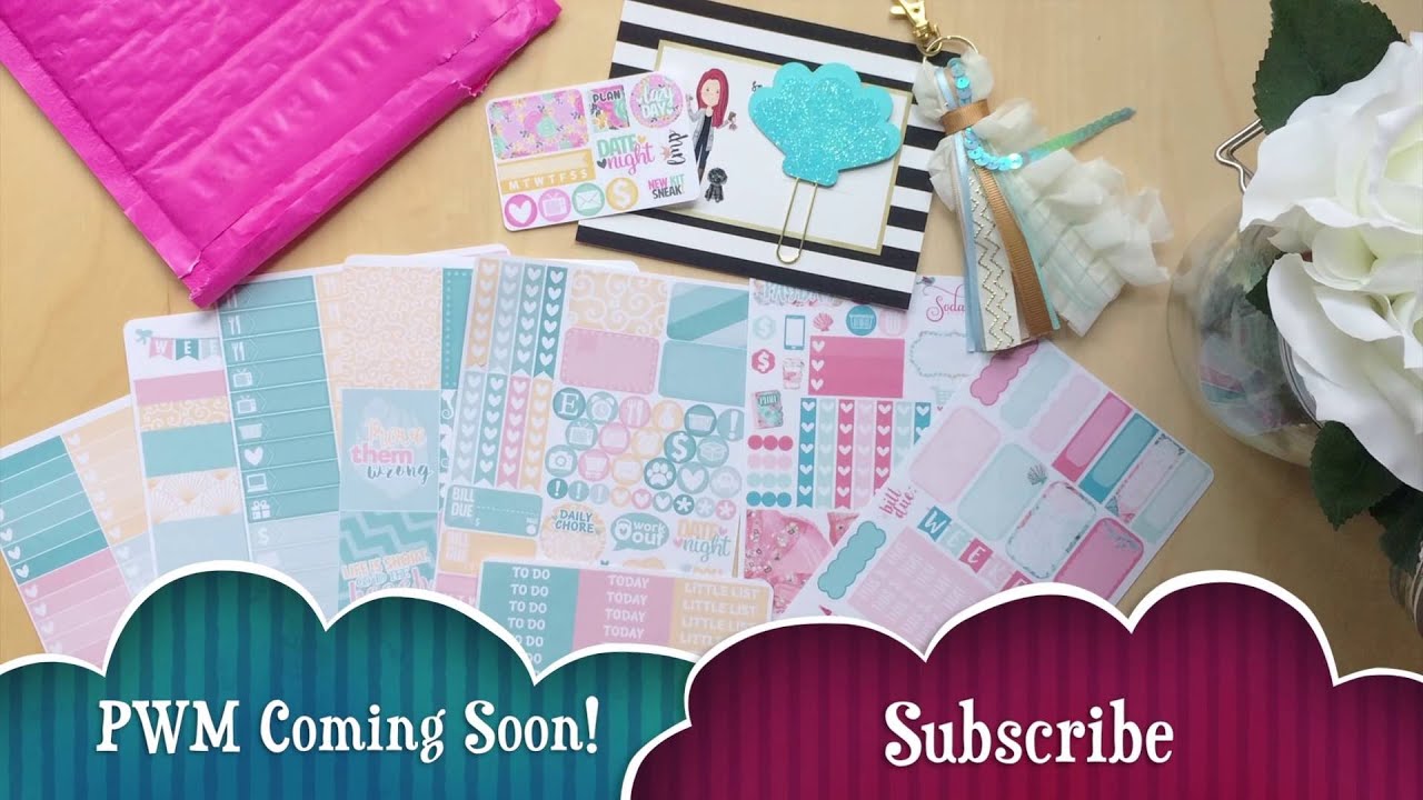 SPOILER ALERT! Unboxing ft. Little Miss Paperie - June Little Misstery Box