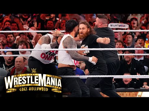 Zayn & Owens even the odds against The Bloodline at WrestleMania: WrestleMania 39 Sunday Highlights
