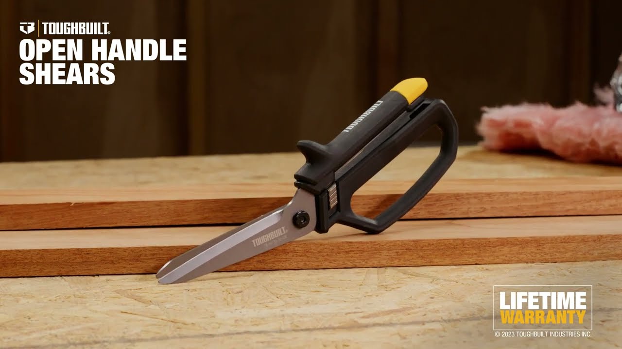 TOUGHBUILT／オープンハンドルシザー｜OPEN HANDLE SHEAR TB-H4-70-10