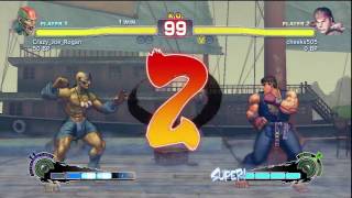 Cheeks vs Crazy_Joe_Rogan SSF4